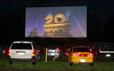 The show starts at the Midway Drive-In theater in Fulton. 
David Lassman/The Post-Standard